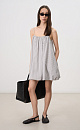 100% cotton balloon dress - BRUSNIKA. Women clothes