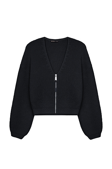 Cropped bomber jacket - BRUSNIKA Women Clothes