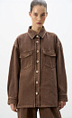 Denim shirt with chest pockets - BRUSNIKA. Women clothes