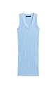 Ribbed Mini Dress - BRUSNIKA. Women clothes