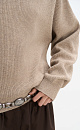 Wool and cashmere blend jumper - BRUSNIKA. Women clothes
