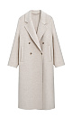 Double-breasted wool coat - BRUSNIKA. Women clothes