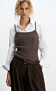 Fox down top - BRUSNIKA. Women clothes