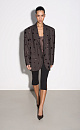 Single-breasted jacket with sequins - BRUSNIKA. Women clothes