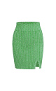 Mini skirt with lurex - BRUSNIKA. Women clothes