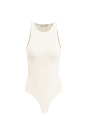 Sleeveless knit bodysuit - BRUSNIKA Women Clothes