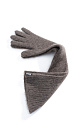 Long gloves made of yak wool - BRUSNIKA. Women clothes