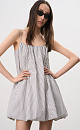 100% cotton balloon dress - BRUSNIKA. Women clothes