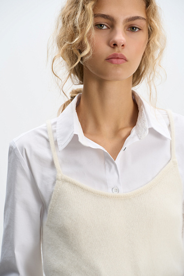 Fox down top - BRUSNIKA Women Clothes