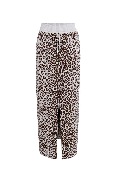 Animal Print Skirt - BRUSNIKA Women Clothes