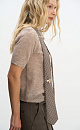 Knitted wool T-shirt - BRUSNIKA. Women clothes