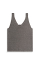 100% linen knit top - BRUSNIKA. Women clothes
