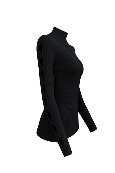 Viscose turtleneck - BRUSNIKA Women Clothes