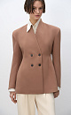 Double-breasted fitted jacket - BRUSNIKA. Women clothes