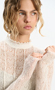 Openwork midi dress - BRUSNIKA. Women clothes