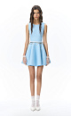Mini knit dress with lurex - BRUSNIKA. Women clothes