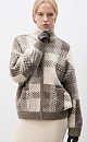 Plaid Bomber Jacket - BRUSNIKA. Women clothes