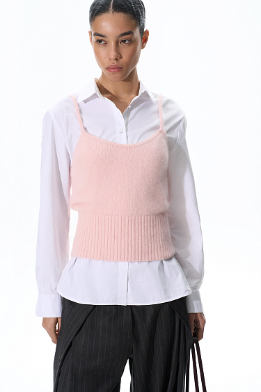 Fox down top - BRUSNIKA Women Clothes