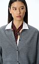 Knitted merino wool bomber jacket - BRUSNIKA. Women clothes