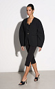 Viscose jacket with voluminous sleeves - BRUSNIKA. Women clothes