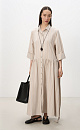 Dress with belt - BRUSNIKA. Women clothes