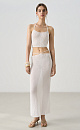 Midi skirt with sequins - BRUSNIKA. Women clothes