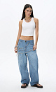 Jeans with knee tucks - BRUSNIKA. Women clothes