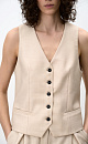 Wool blend vest - BRUSNIKA. Women clothes