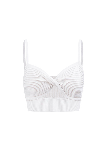 Twist front top - BRUSNIKA Women Clothes