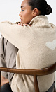 Oversized cashmere and wool blend jumper - BRUSNIKA. Women clothes