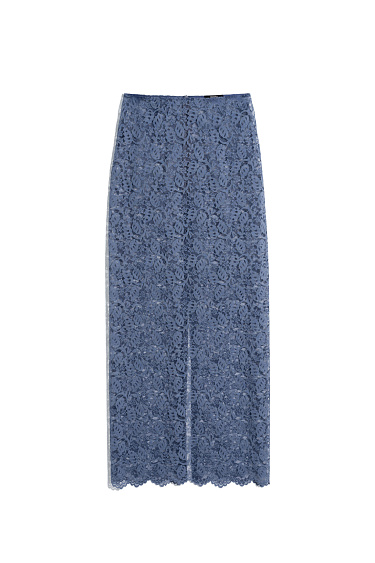 Lace midi skirt - BRUSNIKA Women Clothes