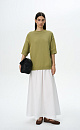 Cotton T-shirt - BRUSNIKA. Women clothes