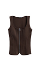 Viscose corset with a zipper - BRUSNIKA. Women clothes