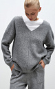 Cashmere and wool knit jumper - BRUSNIKA. Women clothes