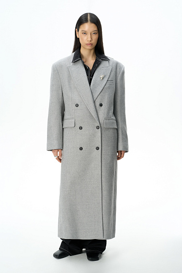 Double-breasted coat - BRUSNIKA Women Clothes