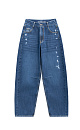 Grunge slit jeans - BRUSNIKA. Women clothes