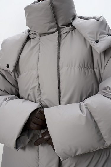Quilted down jacket - BRUSNIKA Women Clothes