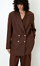 Classic linen jacket - BRUSNIKA. Women clothes