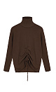 Turtleneck with drawstring - BRUSNIKA. Women clothes