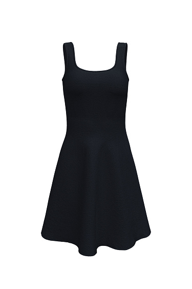 Knit mini dress - BRUSNIKA Women Clothes