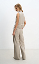 Palazzo trousers made of wool - BRUSNIKA. Women clothes