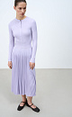 Dress with pleated skirt - BRUSNIKA. Women clothes