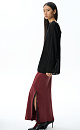 Merino wool jumper with lace - BRUSNIKA. Women clothes