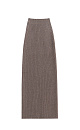 Ribbed skirt made of cashmere and wool - BRUSNIKA. Women clothes