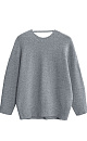 Jumper made of buckled yarn - BRUSNIKA. Women clothes