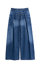 Wide jeans with pleats - BRUSNIKA. Women clothes