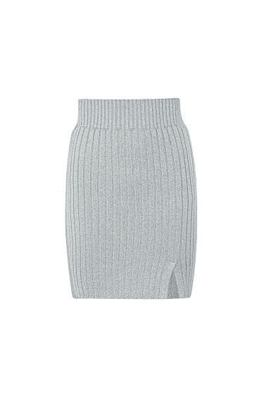Mini skirt with lurex - BRUSNIKA Women Clothes