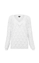 Textured knit jumper - BRUSNIKA. Women clothes
