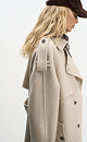 Wool coat with a yoke - BRUSNIKA. Women clothes