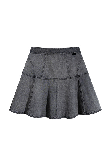 Denim mini skirt - BRUSNIKA Women Clothes